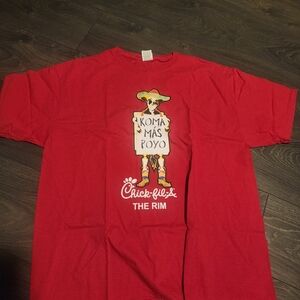 Red Chick-fil-A Graphic T-Shirt